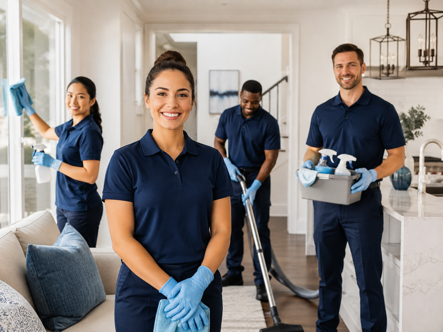 Home Reset Cleaning professional cleaning services team